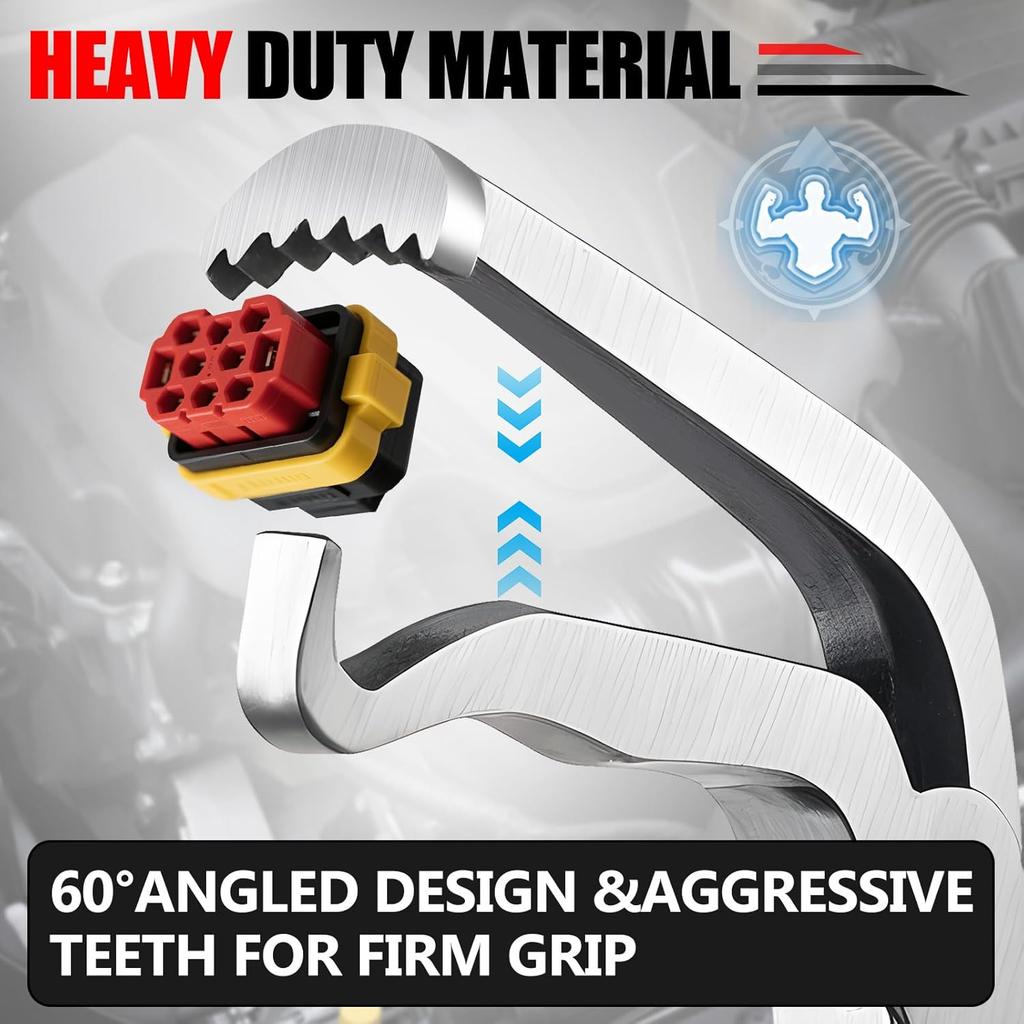 4-Electrical Disconnect Pliers, Automotive,Fuel Line Pliers,Disconnect,Professional Hand For Home& Office,HeavyDuty Hardware, Men Gifts