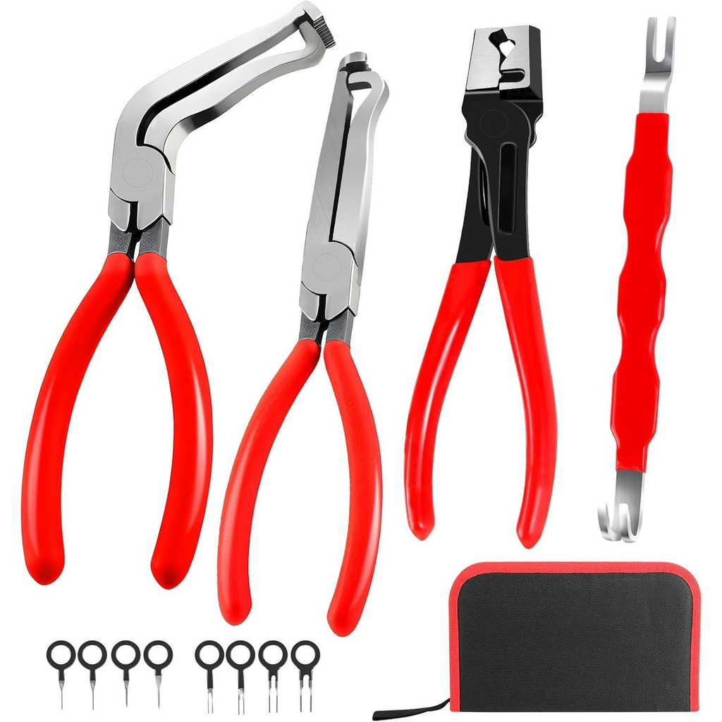 4-Electrical Disconnect Pliers, Automotive,Fuel Line Pliers,Disconnect,Professional Hand For Home& Office,HeavyDuty Hardware, Men Gifts